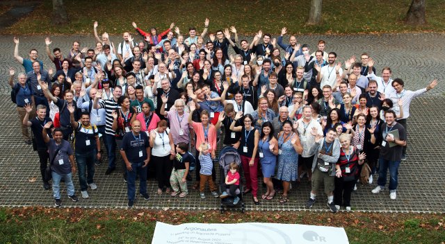Family and scientists who attended the first Argonautes and the first Argonaute syndrome conferences